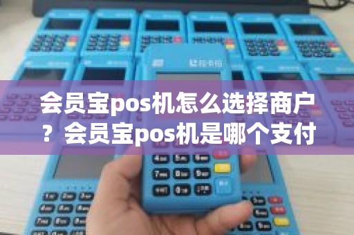 会员宝pos机怎么选择商户？会员宝pos机是哪个支付公司的