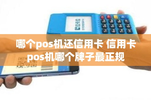 哪个pos机还信用卡 信用卡pos机哪个牌子最正规 哪个pos机还信用卡 信用卡pos机哪个牌子最正规