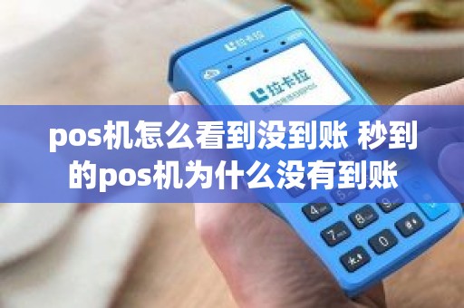 pos机怎么看到没到账 秒到的pos机为什么没有到账