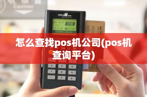怎么查找pos机公司(pos机查询平台)