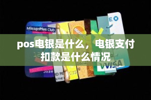 pos电银是什么，电银支付扣款是什么情况