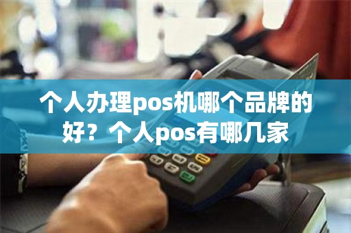 个人办理pos机哪个品牌的好？个人pos有哪几家
