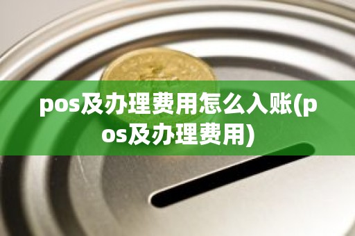 pos及办理费用怎么入账(pos及办理费用)