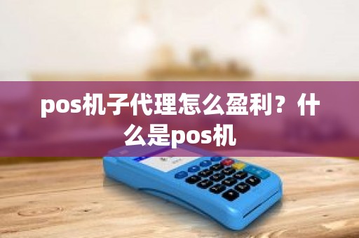 pos机子代理怎么盈利？什么是pos机