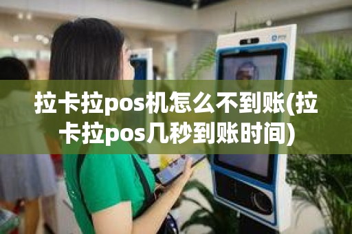 拉卡拉pos机怎么不到账(拉卡拉pos几秒到账时间)