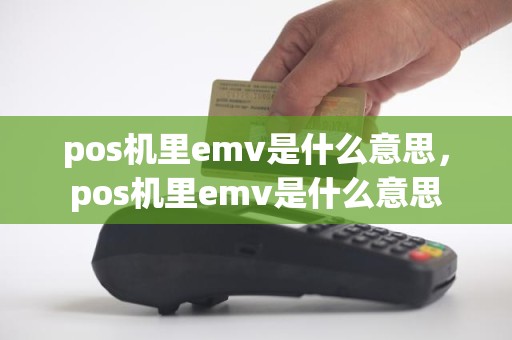 pos机里emv是什么意思，pos机里emv是什么意思