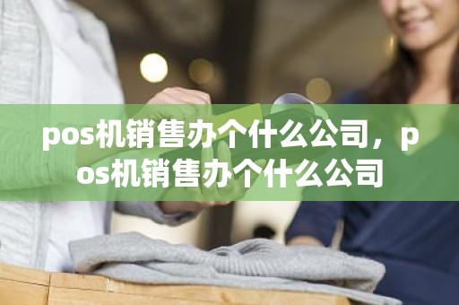 pos机销售办个什么公司，pos机销售办个什么公司