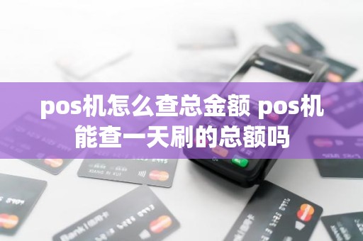 pos机怎么查总金额 pos机能查一天刷的总额吗