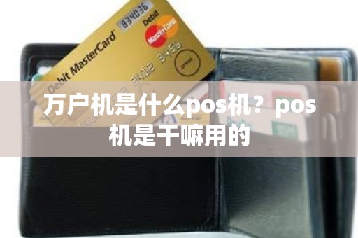 万户机是什么pos机？pos机是干嘛用的
