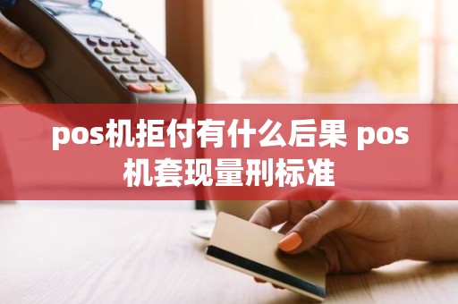 pos机拒付有什么后果 pos机套现量刑标准