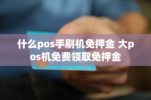 什么pos手刷机免押金 大pos机免费领取免押金