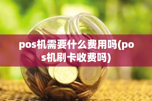 pos机需要什么费用吗(pos机刷卡收费吗)