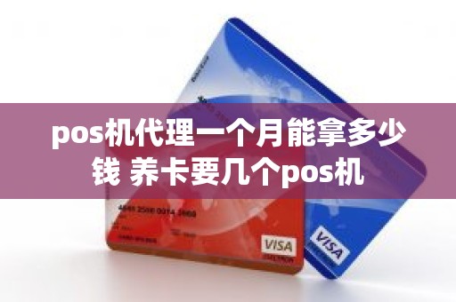 pos机代理一个月能拿多少钱 养卡要几个pos机