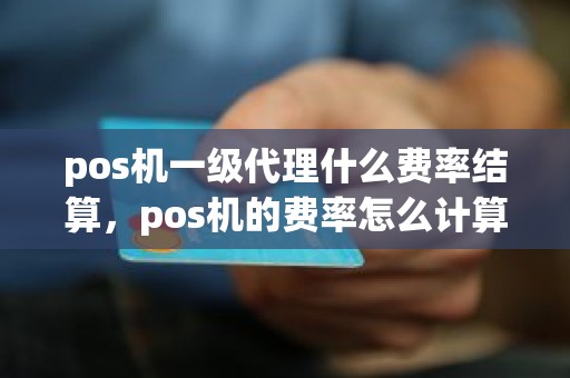 pos机一级代理什么费率结算，pos机的费率怎么计算