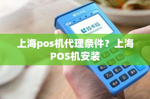 上海pos机代理条件？上海POS机安装