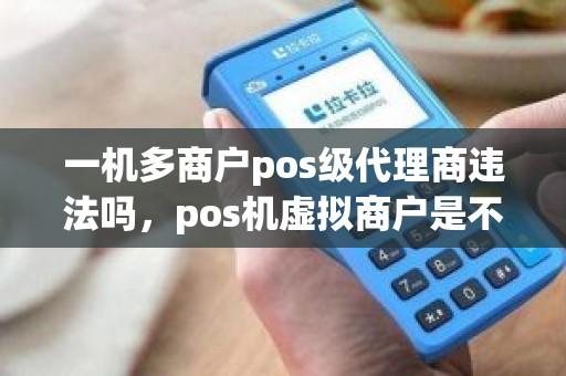 一机多商户pos级代理商违法吗，pos机虚拟商户是不是违法的