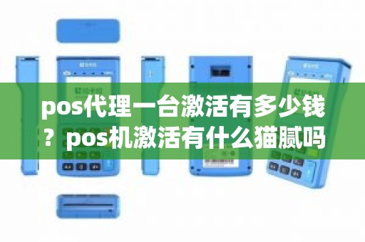 pos代理一台激活有多少钱？pos机激活有什么猫腻吗