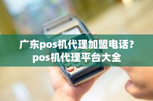 广东pos机代理加盟电话？pos机代理平台大全