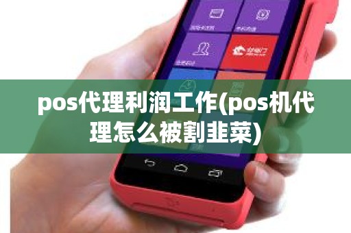 pos代理利润工作(pos机代理怎么被割韭菜) pos代理利润工作(pos机代理怎么被割韭菜)