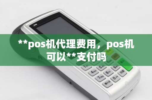 **pos机代理费用，pos机可以**支付吗