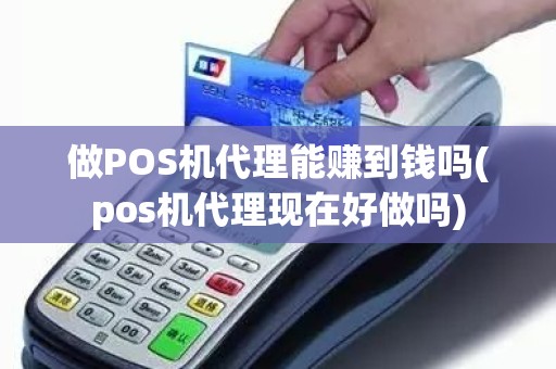 做POS机代理能赚到钱吗(pos机代理现在好做吗)