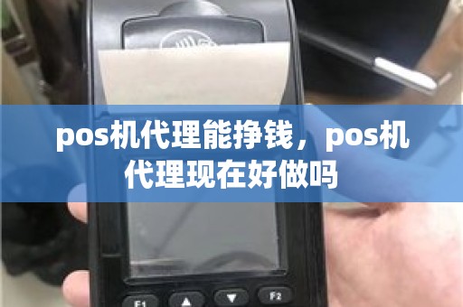 pos机代理能挣钱，pos机代理现在好做吗