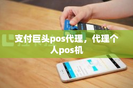 支付巨头pos代理，代理个人pos机