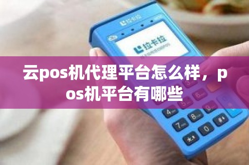 云pos机代理平台怎么样，pos机平台有哪些