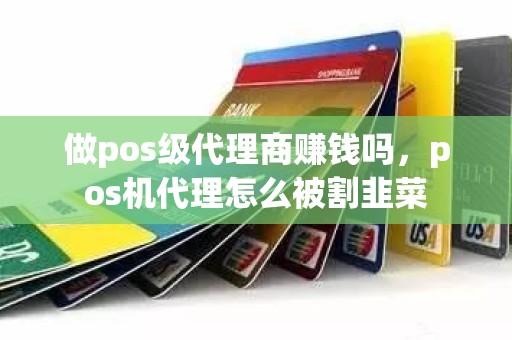 做pos级代理商赚钱吗，pos机代理怎么被割韭菜