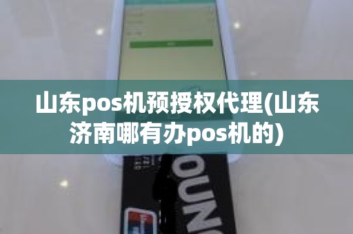 山东pos机预授权代理(山东济南哪有办pos机的)