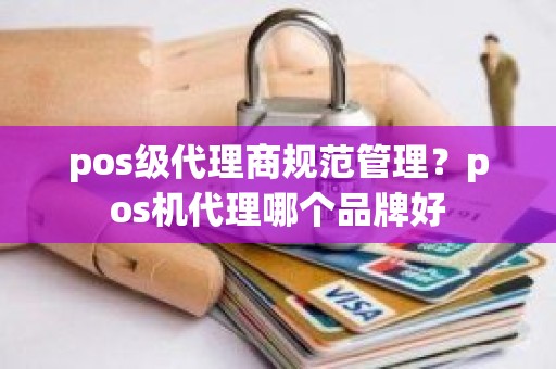 pos级代理商规范管理？pos机代理哪个品牌好