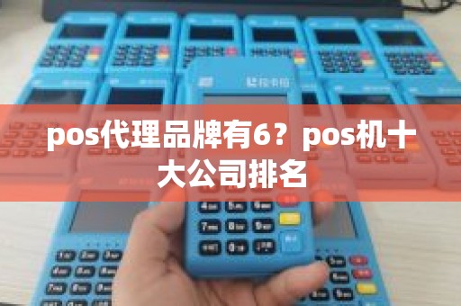 pos代理品牌有6？pos机十大公司排名