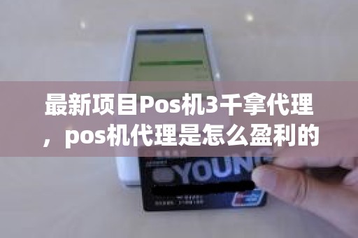 最新项目Pos机3千拿代理，pos机代理是怎么盈利的