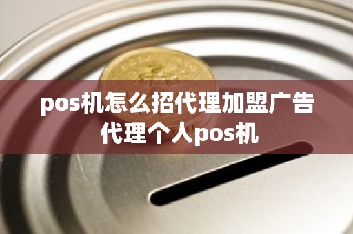 pos机怎么招代理加盟广告 代理个人pos机