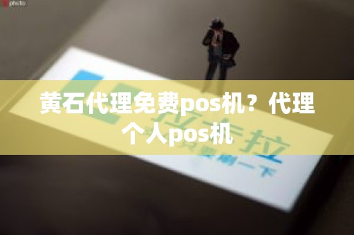 黄石代理免费pos机？代理个人pos机