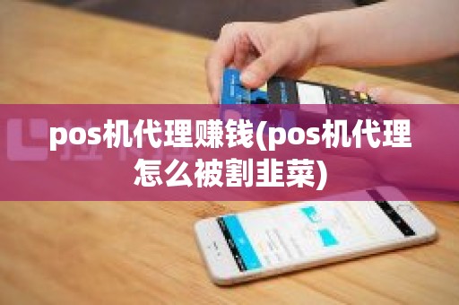 pos机代理赚钱(pos机代理怎么被割韭菜)