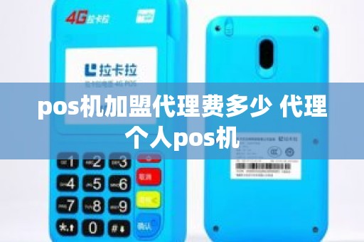 pos机加盟代理费多少 代理个人pos机