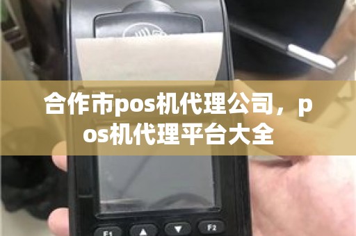 合作市pos机代理公司，pos机代理平台大全