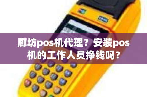 廊坊pos机代理？安装pos机的工作人员挣钱吗？