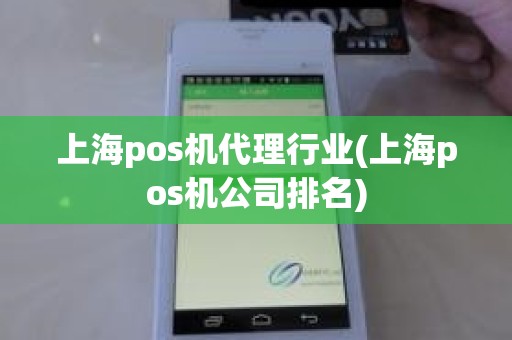 上海pos机代理行业(上海pos机公司排名)