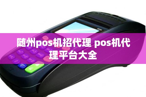 随州pos机招代理 pos机代理平台大全