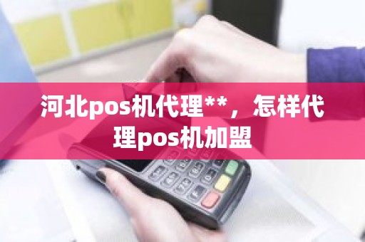 河北pos机代理**，怎样代理pos机加盟