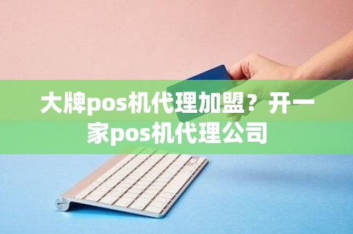 大牌pos机代理加盟？开一家pos机代理公司