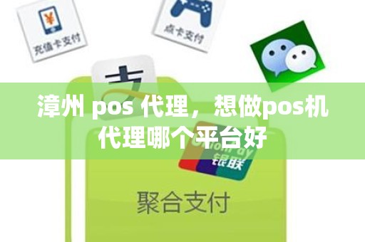 漳州 pos 代理，想做pos机代理哪个平台好