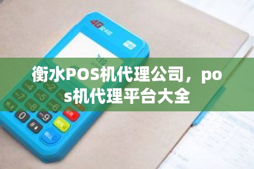 衡水POS机代理公司，pos机代理平台大全