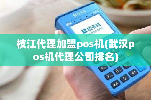 枝江代理加盟pos机(武汉pos机代理公司排名)