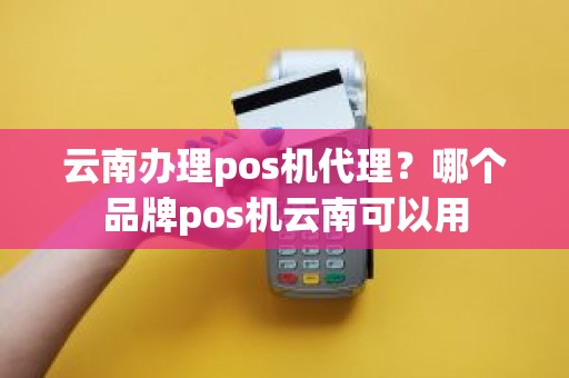 云南办理pos机代理？哪个品牌pos机云南可以用