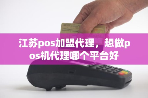 江苏pos加盟代理，想做pos机代理哪个平台好