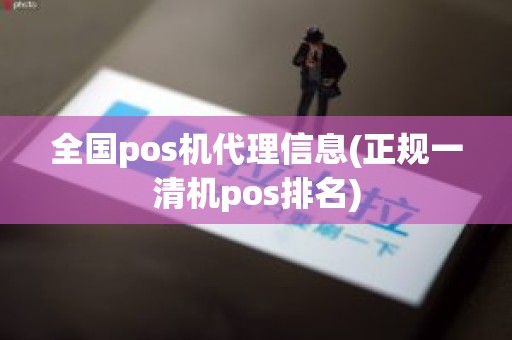 全国pos机代理信息(正规一清机pos排名)