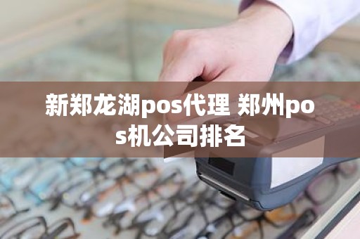 新郑龙湖pos代理 郑州pos机公司排名